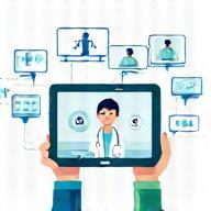Telemedicine strategy development icon